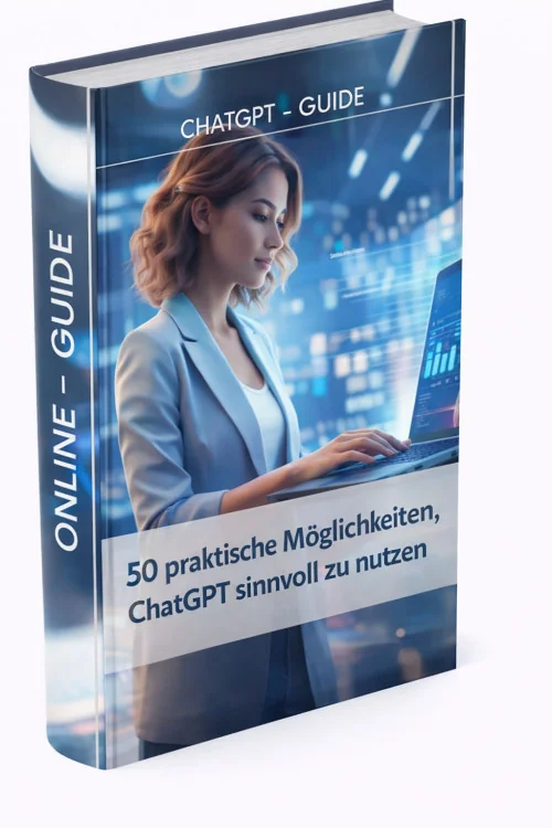 E-Book-Cover Chat GPT: 50 Möglichkeiten es zu nutzen (E-Book)