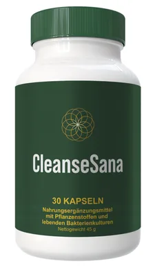 Produktbild des Nahrungsergaenzungsmittels CleanseSana
