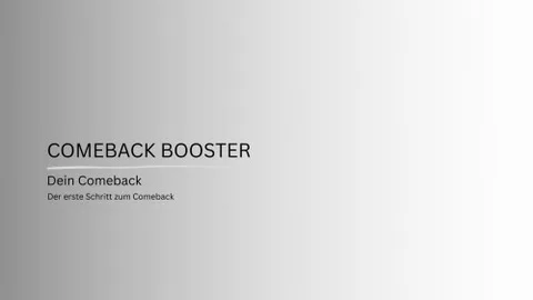 Produktbild Comeback Booster nach Knieverletzung