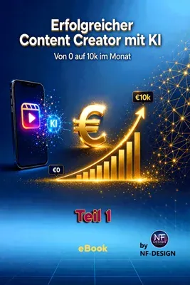 Produktbild E-Book: Erfolgreicher Content Creator mit KI, Teil 1