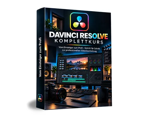Produktbild DaVinci Resolve Videoschnitt Komplettkurs