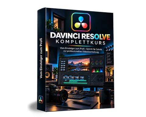 Produktbild DaVinci Resolve Videoschnitt Komplettkurs