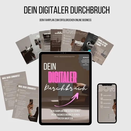 Produktbild Dein digitaler Durchbruch (E-Book mit PLR-Rechten)