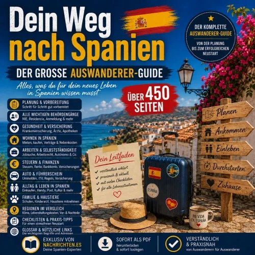 Cover des E-Books Dein Weg nach Spanien von Nachrichten.es