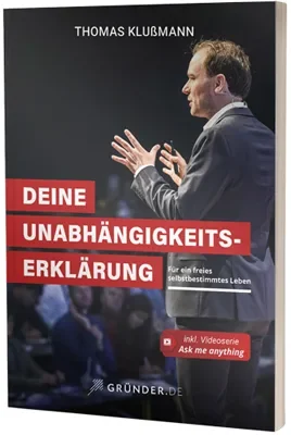 Buchcover Deine Unabhängigkeitserklärung von Thomas Klußmann