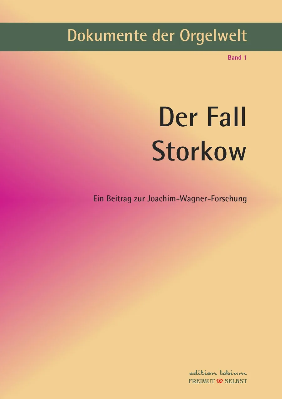 Cover Der Fall Storkow, Dokumente Band I
