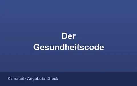 Bestellformular des Online-Video-Seminars Der Gesundheitscode