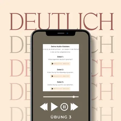 Produktbild Deutlich sprechen Minikurs