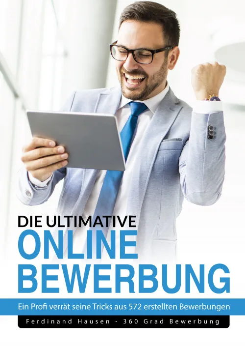 Cover des eBooks Die ultimative Online-Bewerbung von Ferdinand Hausen, 360 Grad Bewerbung