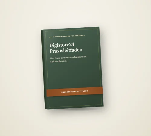 Cover des E-Books Digistore24 Praxisleitfaden für Einsteiger
