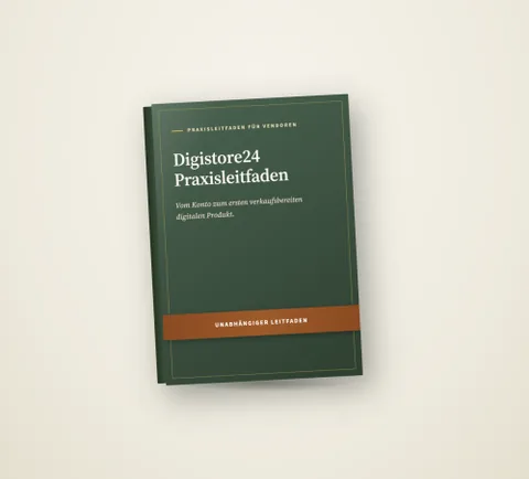 Cover des E-Books Digistore24 Praxisleitfaden für Einsteiger