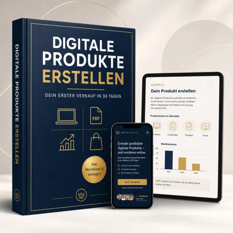Cover des E-Books Digitale Produkte erstellen