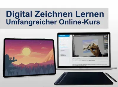 Produktbild DrawTut: Digital Zeichnen lernen (Online-Kurs)