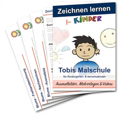 Produktbild DrawTut Zeichenschule für Kindergarten- und Vorschulkinder