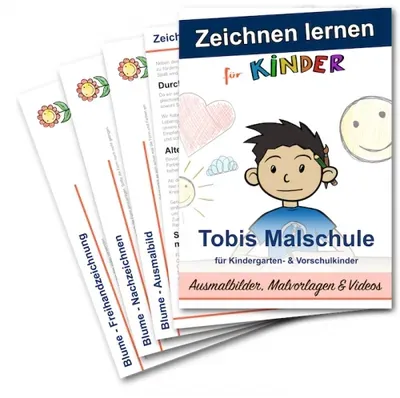 Produktbild DrawTut Zeichenschule für Kindergarten- und Vorschulkinder