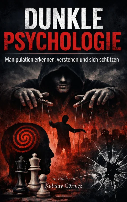 E-Book-Cover Dunkle Psychologie Manipulation erkennen