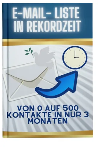 Titelbild des E-Books E-Mail Liste in Rekordzeit von Matthias Schindler
