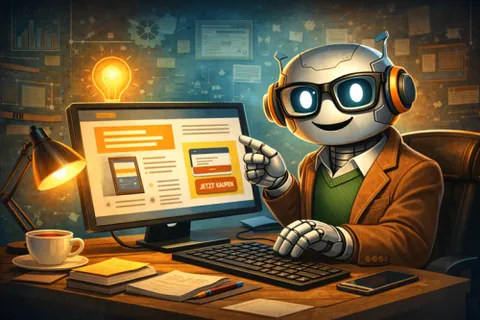 Titelbild des Videokurses Easy Sales Page Kickstart von Matthias Schindler