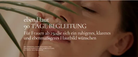 Produktbild eben.Haut 90 Tage Begleitung