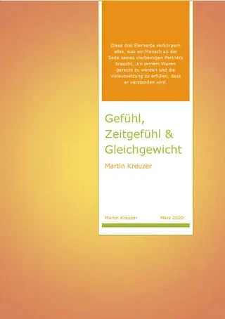 Produktbild E-Book: Gefühl, Zeitgefühl und Gleichgewicht