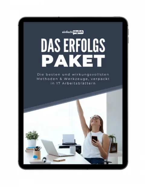 Arbeitsblätter Erfolgs-Starter-Paket von einfachtäglich