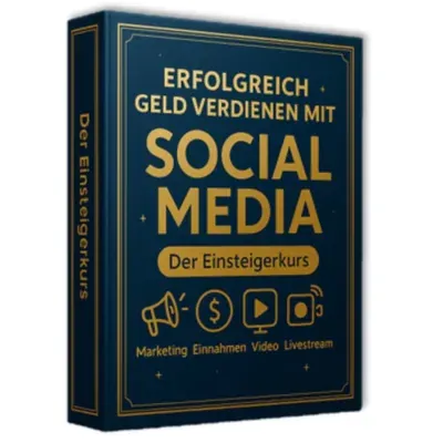 Produktbild Der Einsteigerkurs: Geld verdienen mit Social Media
