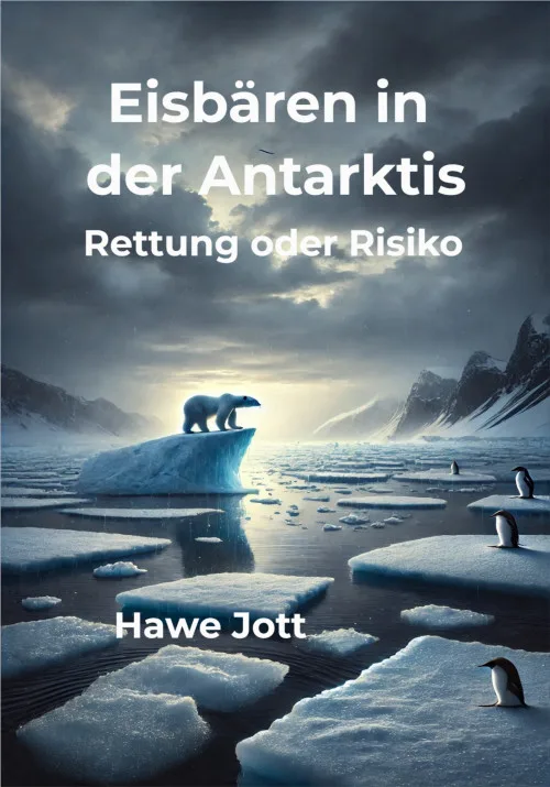 Cover des E-Books Eisbären in der Antarktis von Hawe Jott