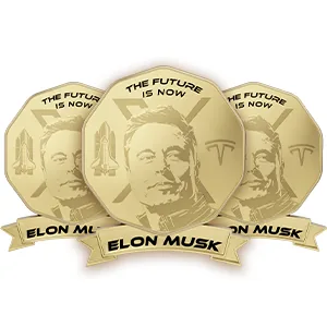 Produktbild Elon Musk Sammelabzeichen