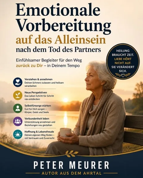 Cover des E-Books Emotionale Vorbereitung auf das Alleinsein nach dem Tod des Partners