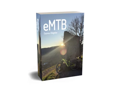 Produktbild eMTB Express-Ratgeber zum E-Mountainbike als PDF