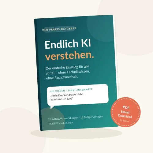Endlich KI verstehen eBook Ratgeber für Einsteiger ab 50