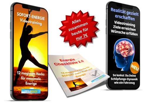 Produktbild Energie 2.0: SOFORT-ENERGIE-Videotraining von Erfolg Intuitiv