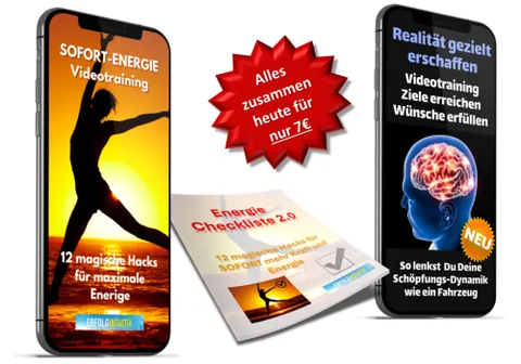 Produktbild Energie 2.0: SOFORT-ENERGIE-Videotraining von Erfolg Intuitiv