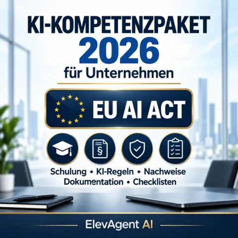 Produktbild EU AI Act Schulungspflicht für Unternehmen Österreich