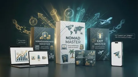 Produktbild des Auswanderungsmentorings Exit Masterplan