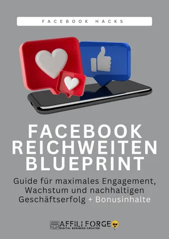 Produktbild von Facebook Reichweiten Blueprint von AffiliForge