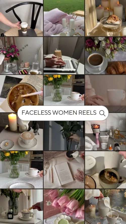 Produktbild 400+ Faceless Women Reels mit MRR/PLR