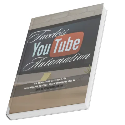 Produktbild Faceless YouTube Automation Leitfaden