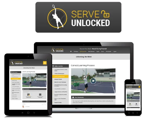 Videokurs Tennis Serve Unlocked von Feel Tennis