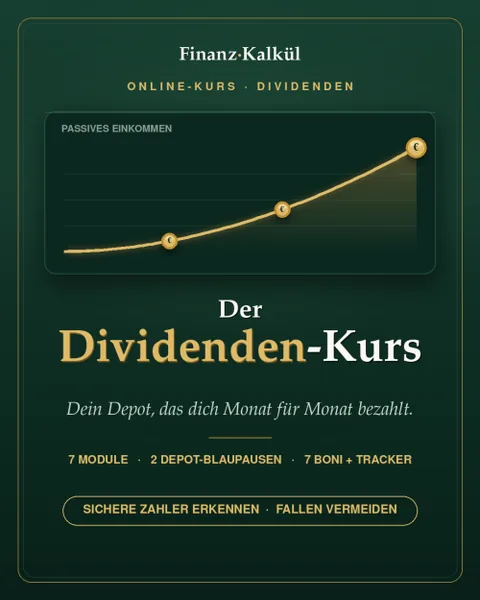 Produktbild Dividenden-Kurs von Finanz·Kalkül