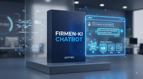 Produktbild Firmen-KI Chatbot von AFFYRO
