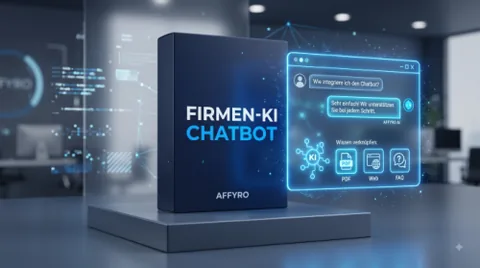 Produktbild Firmen-KI Chatbot von AFFYRO