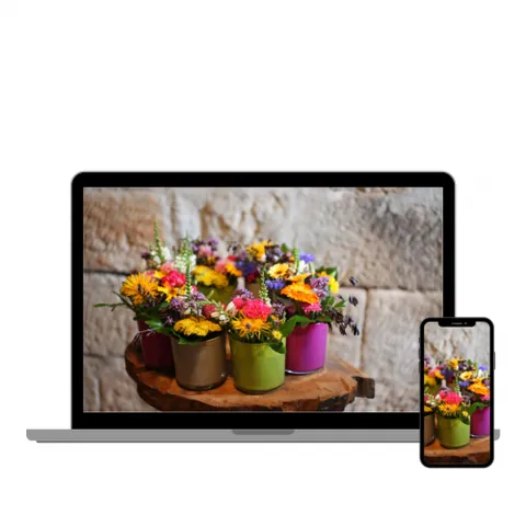 Produktbild 1x1 Floristik: Querbeet für Einsteiger (Onlinekurs)
