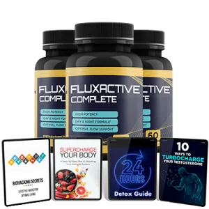 Fluxactive Complete Prostata-Nahrungsergänzungsmittel Flasche