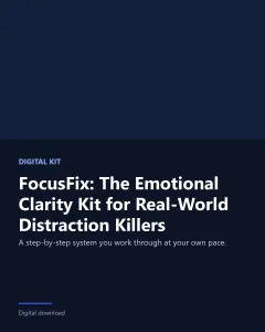 Produktbild FocusFix: The Emotional Clarity Kit