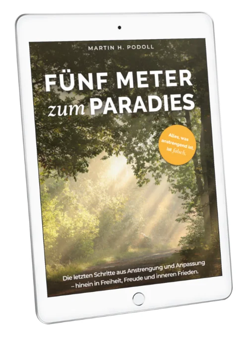 Produktbild Fünf Meter zum Paradies (Buch, Martin H. Podoll)