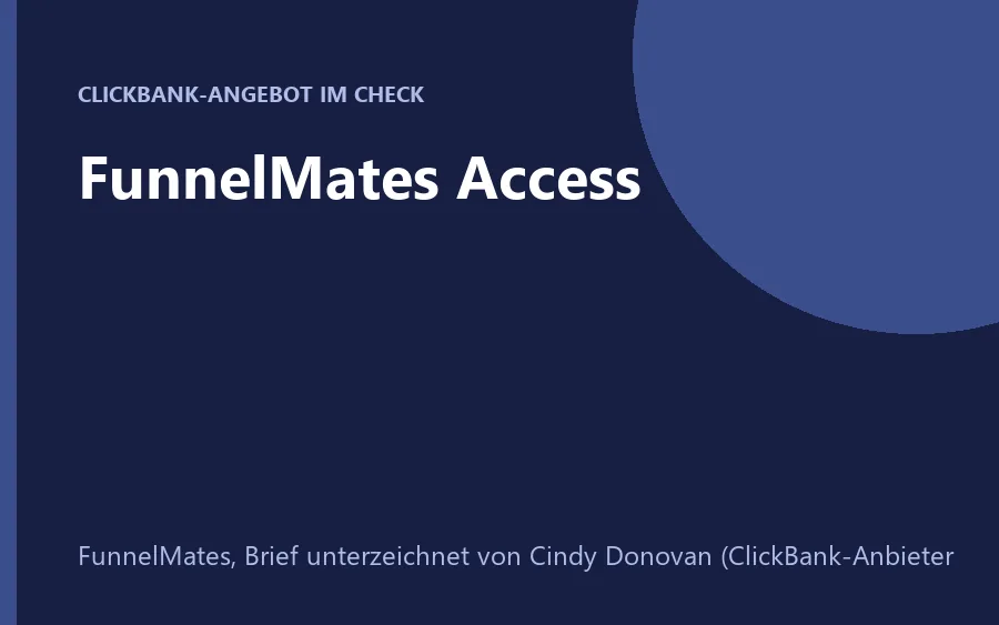 Verkaufsseite von FunnelMates für Affiliate-Funnels