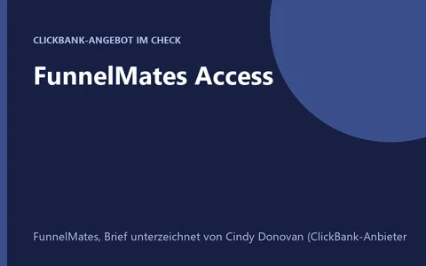 Verkaufsseite von FunnelMates für Affiliate-Funnels