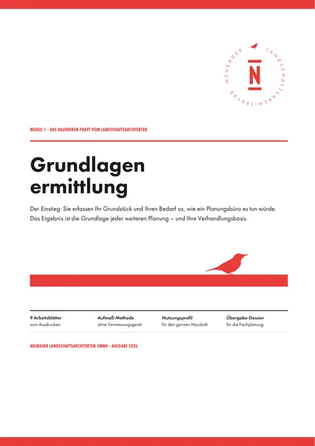 Produktbild Garten klar geplant Modul 1