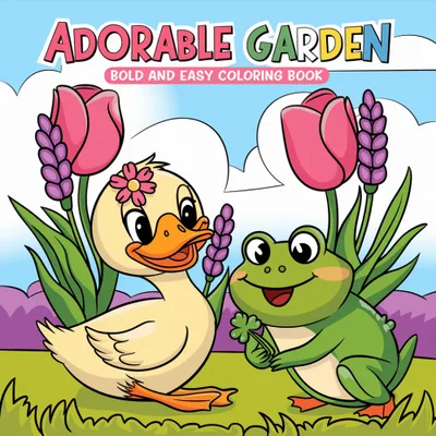 Produktbild Der Große Garten-Malzauber: 67 Tier-Abenteuer (PDF-Malbuch)